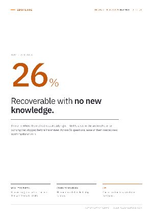 26% recoverable